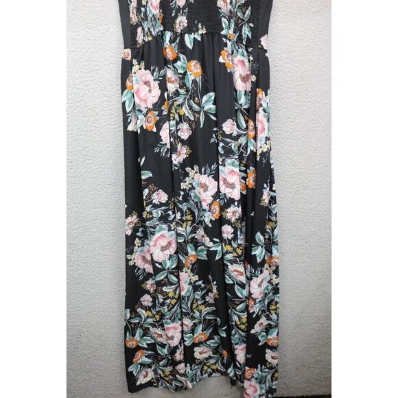 Band of Gypsies Silky Maxi Dress w/Shorts-Size Large-Whimsigoth - Picture 10 of 14